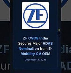 ZF CVCS Bags Business Nomination